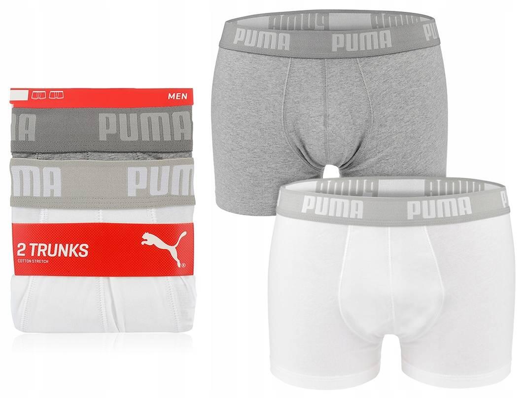 Bokserki majtki męskie bawełniane 2 pary PUMA Boxer Trunks 2/7