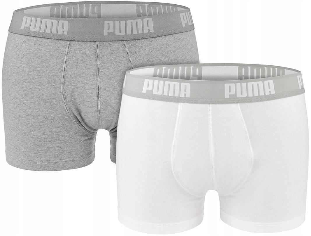 Bokserki majtki męskie bawełniane 2 pary PUMA Boxer Trunks
