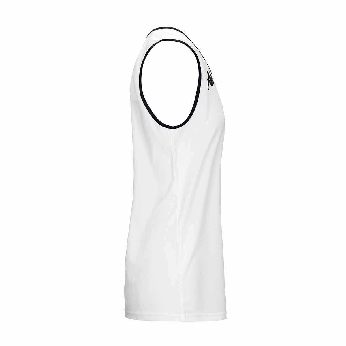 Maillot Basketball femme Danca blanc 2/4