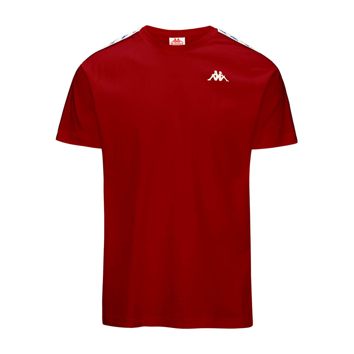 Kappa - T-shirt Kappa Coen Slim 222 Banda - Maillot Manches Courtes - Rouge - Grand - Decathlon