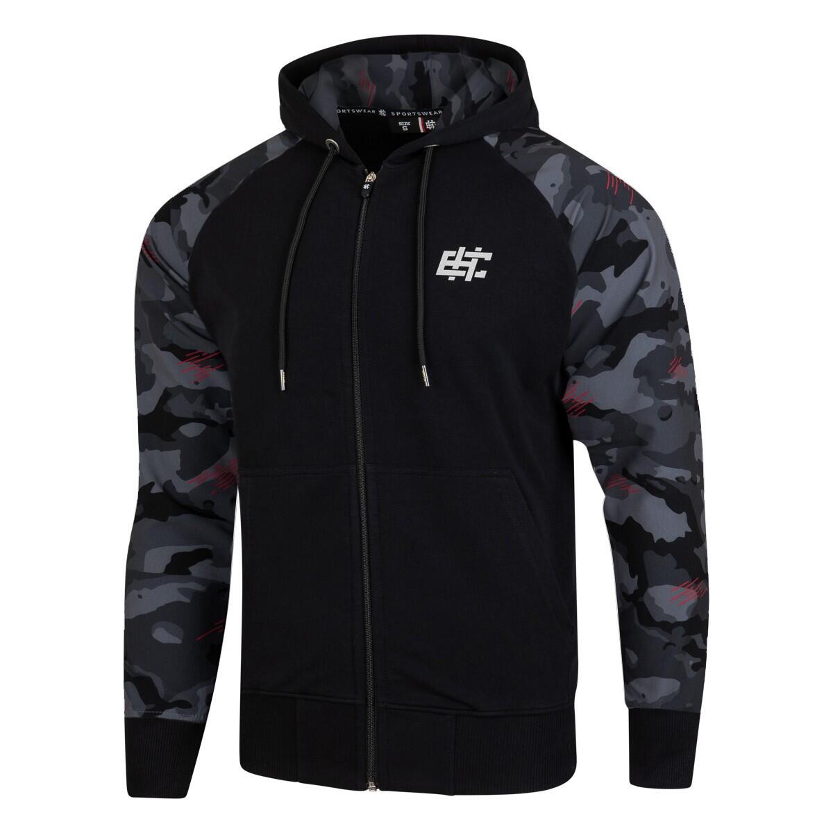 EXTREME HOBBY Hoodie voor heren met rits EXTREME HOBBY RIVAL