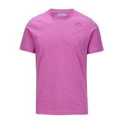 T-shirt manches courtes homme Cafers Slim violet