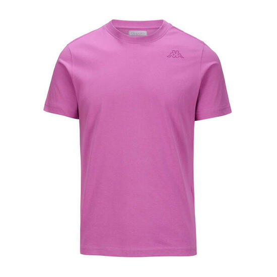 T-shirt manches courtes homme Cafers Slim violet