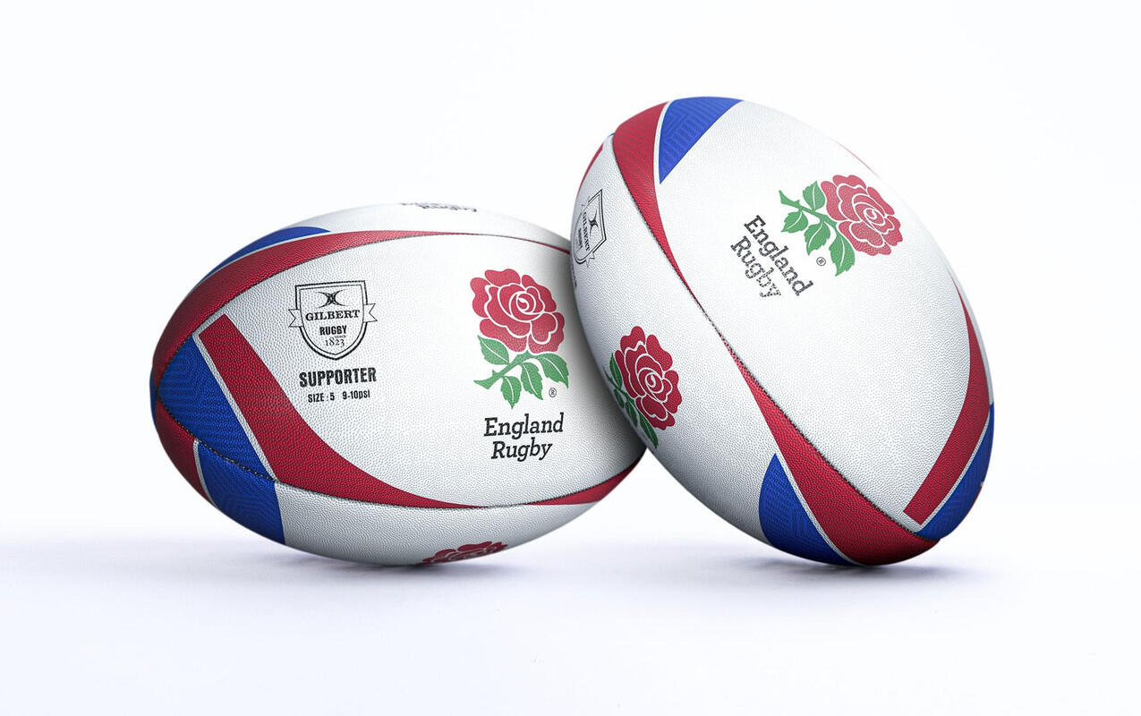 BALON RUGBY SUPPORTER INGLATERRA, TALLA 5 1/3