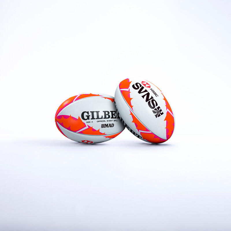 BALÓN RUGBY SUPPORTER HSBC SVNS MADRID, TALLA 5 1/3
