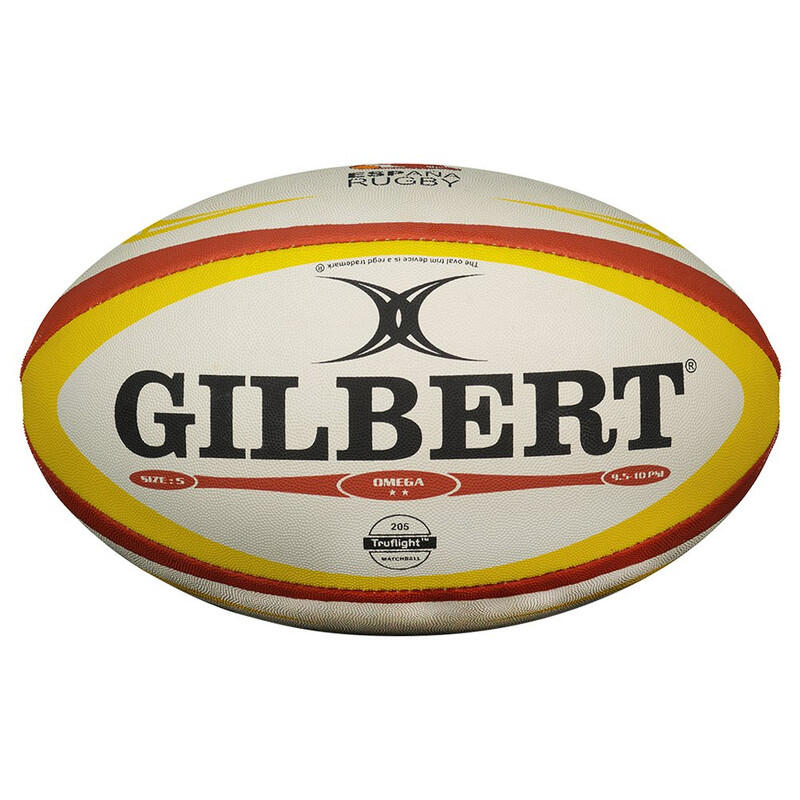 GILBERT BALÓN GILBERT ESPAÑA OMEGA FER RUGBY MATCH BALL OFICIAL, TALLA 5