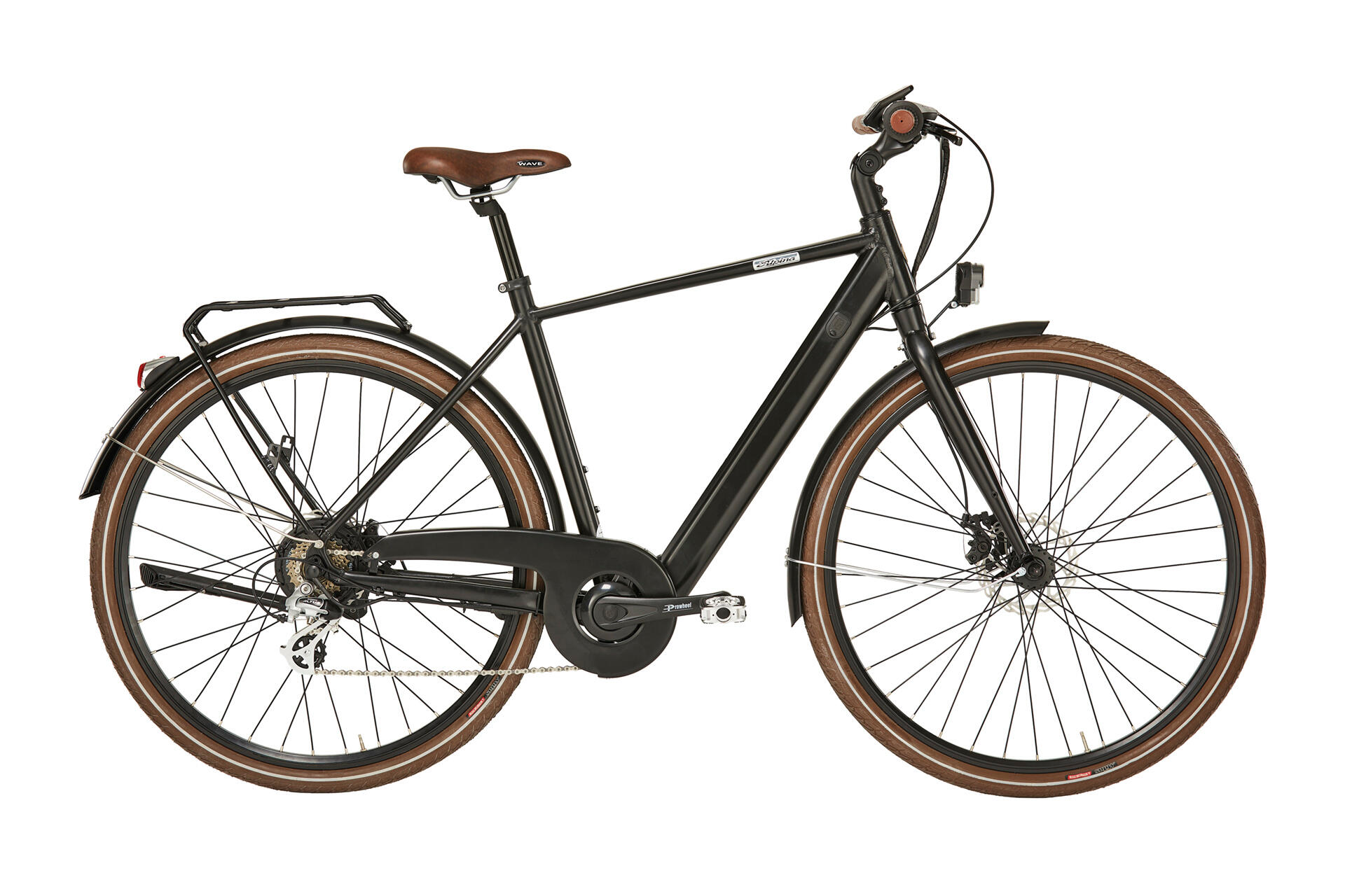 ALPINA BIKE ELEKTRISCHE FIETS i1 TRK 28 ARIS MAN ZWART