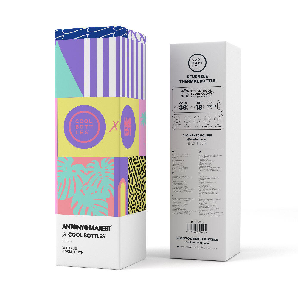 Botella Térmica Acero inox. Envío gratis. René de Antonyo Marest 500ml 4/5