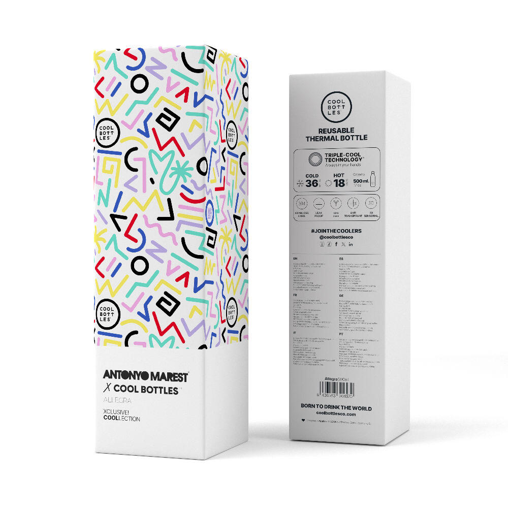 Botella Térmica Acero inox. Envío gratis. Allegra de Antonyo Marest 500ml 4/5