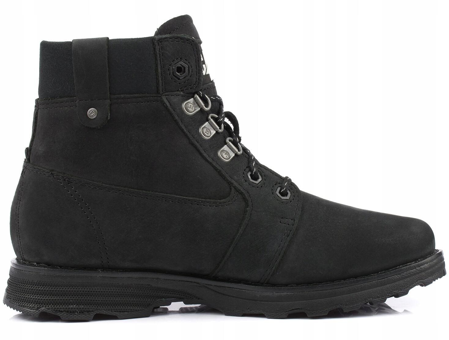 Damskie buty trapery czarne CATERPILLAR CHARLI FLEECE BOOT 3/7