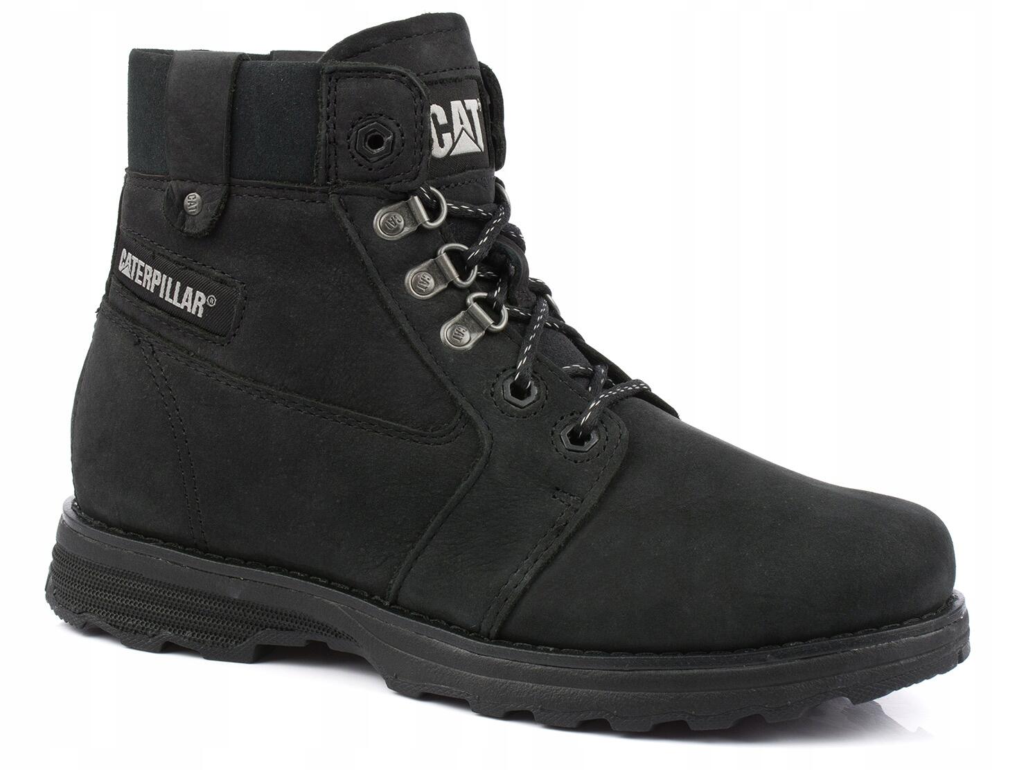 Damskie buty trapery czarne CATERPILLAR CHARLI FLEECE BOOT 4/7