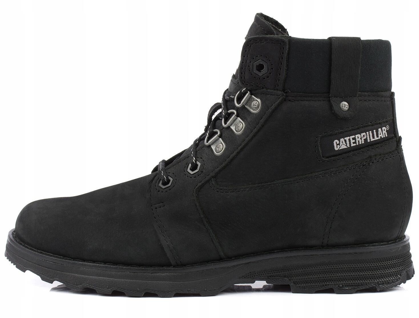 Damskie buty trapery czarne CATERPILLAR CHARLI FLEECE BOOT 2/7