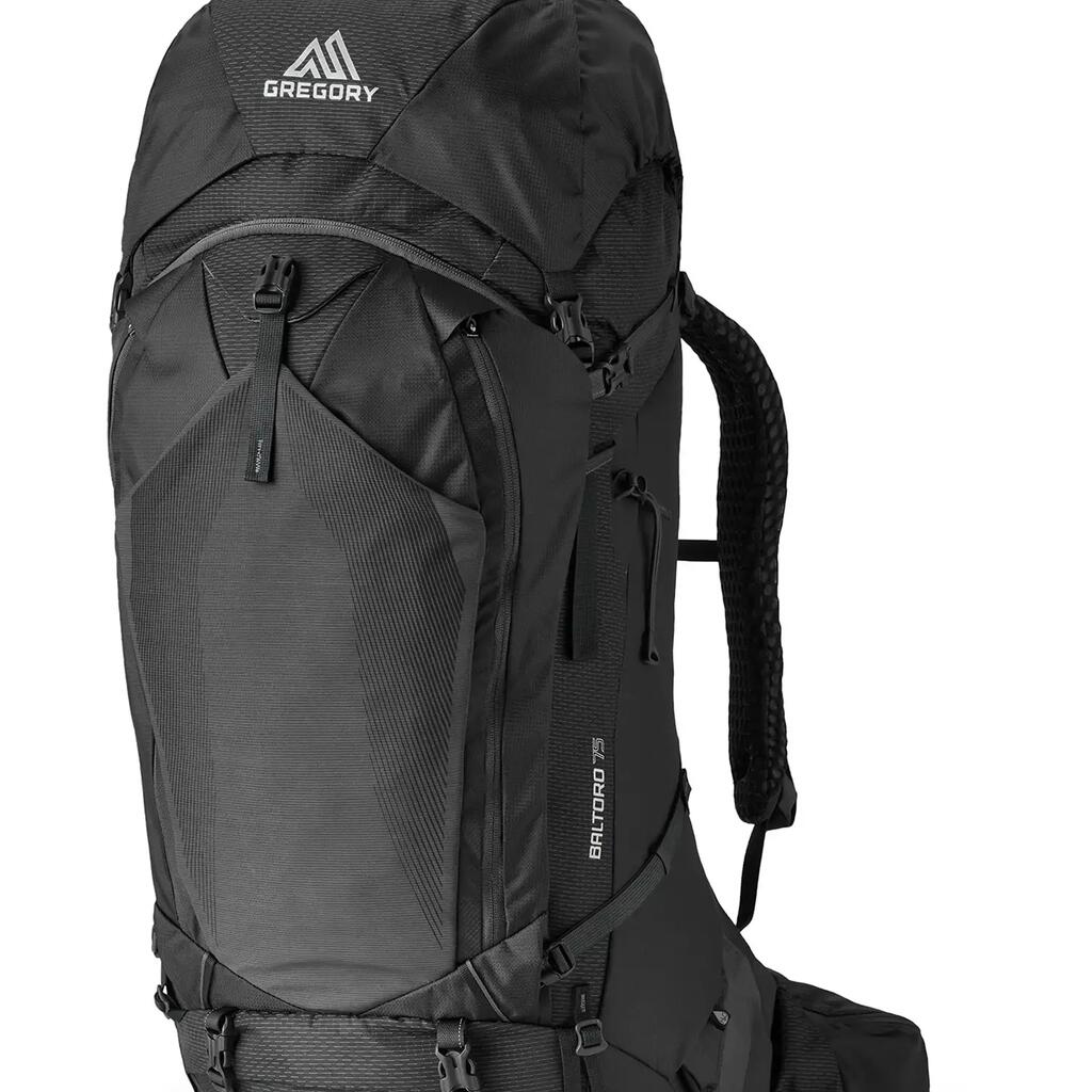 Trekking Backpack Gregory Baltoro 75L RC Medium Obsidian Black