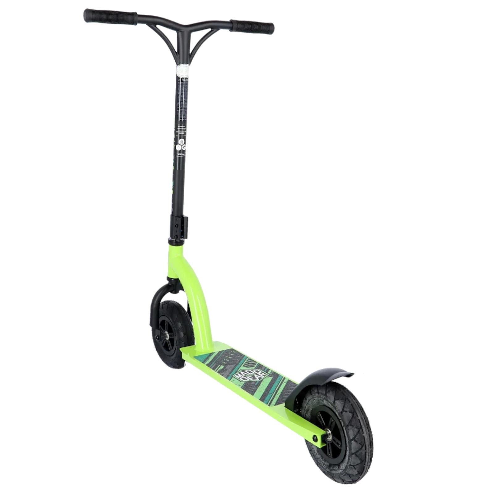 Madd All Terrain Scooter, Schwarz Grün, 8" 2/3