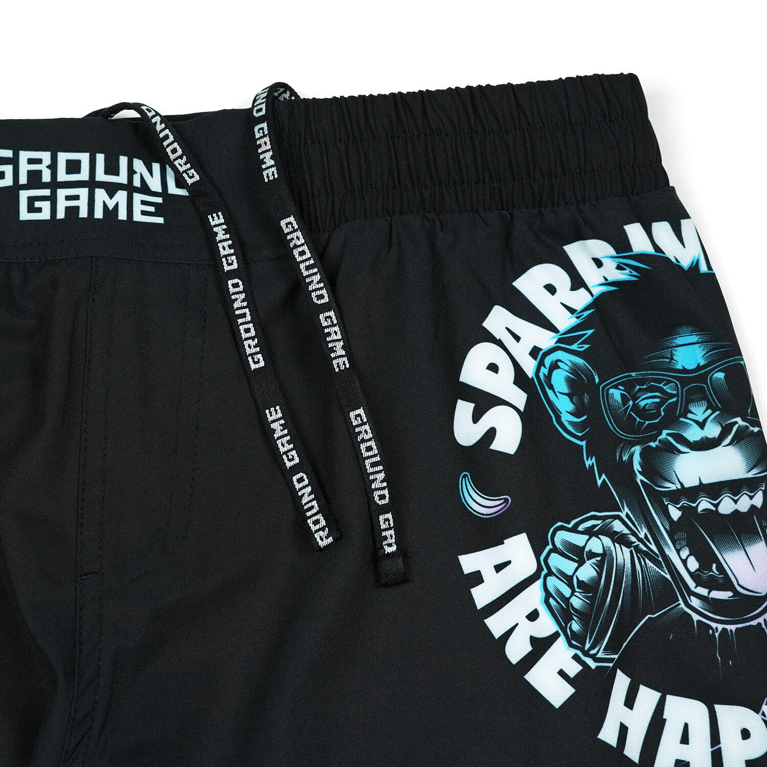 Lekkie spodenki do MMA i BJJ Ground Game Cheeky Monkey męskie 6/7