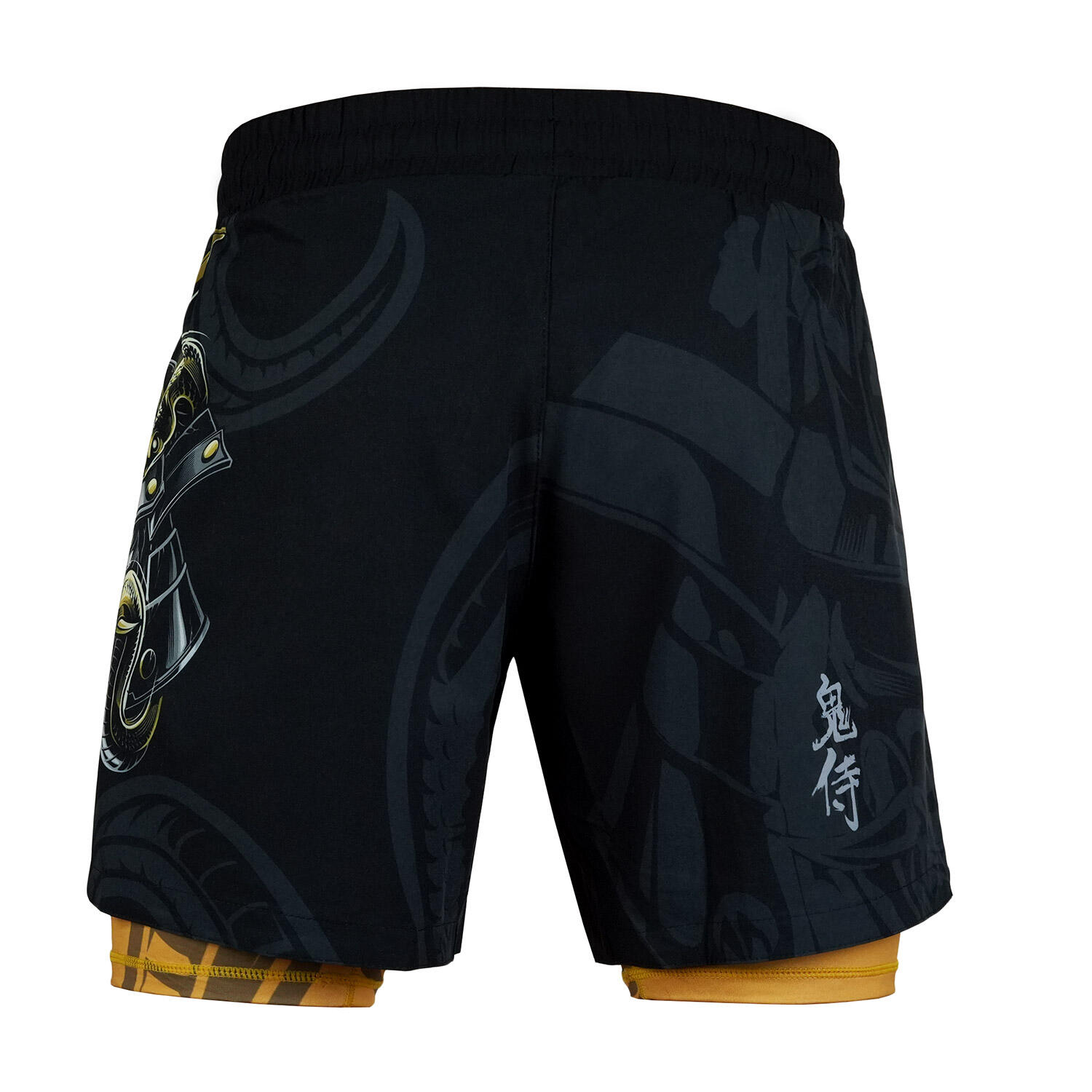Spodenki treningowe 2w1 Ground Game Oni Samurai męskie 4/7