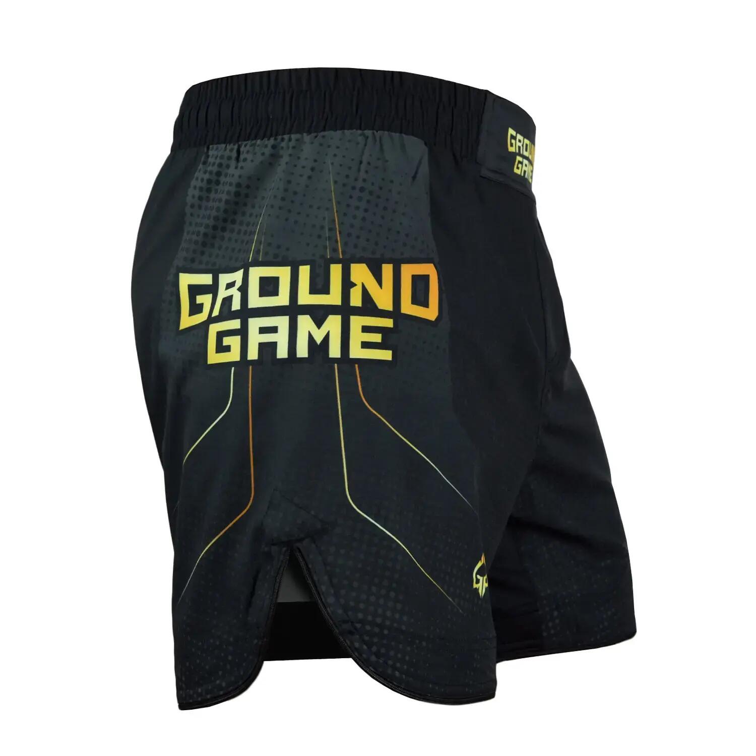 Lekkie spodenki do MMA i BJJ Ground Game Gold 2.0 męskie 4/7
