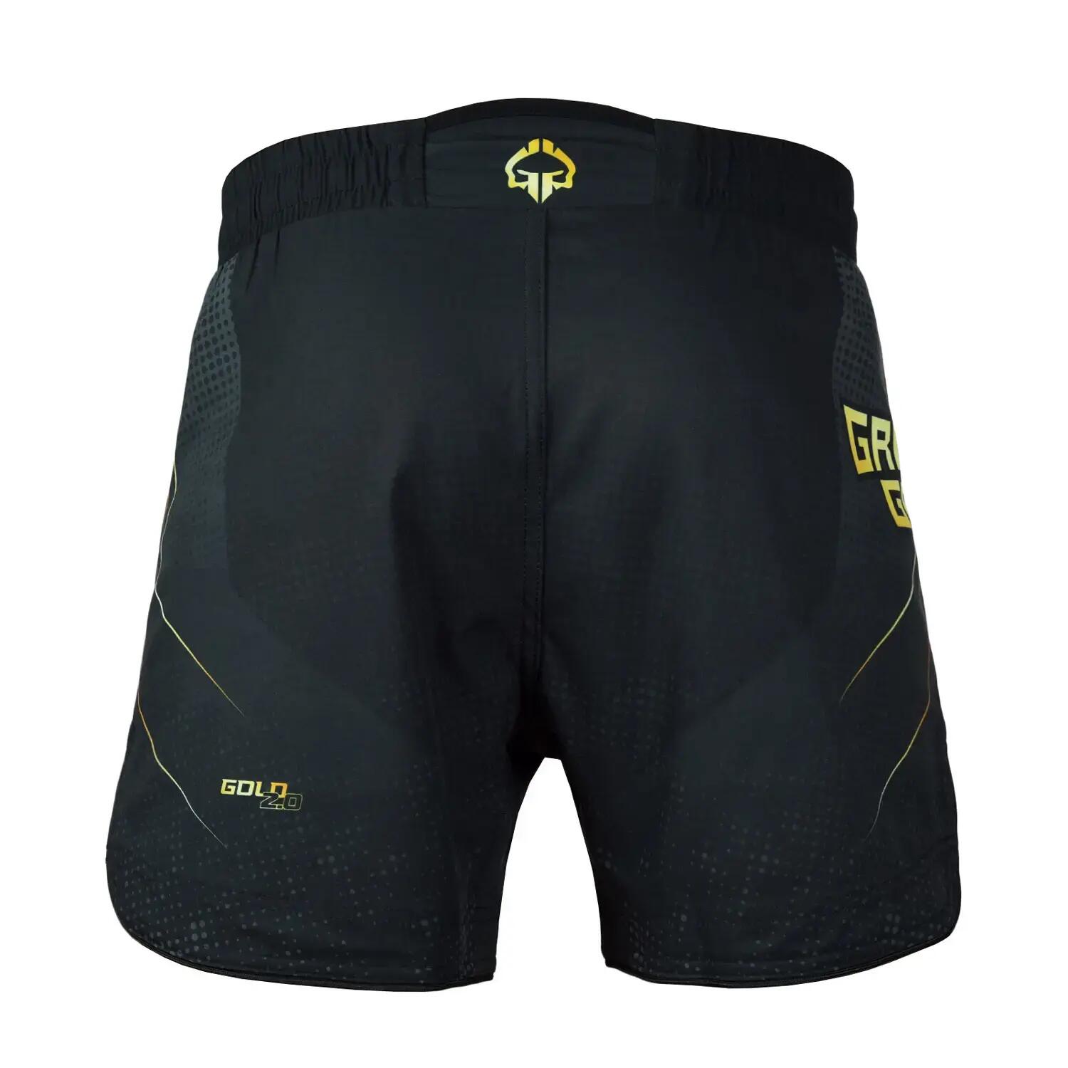 Lekkie spodenki do MMA i BJJ Ground Game Gold 2.0 męskie 5/7
