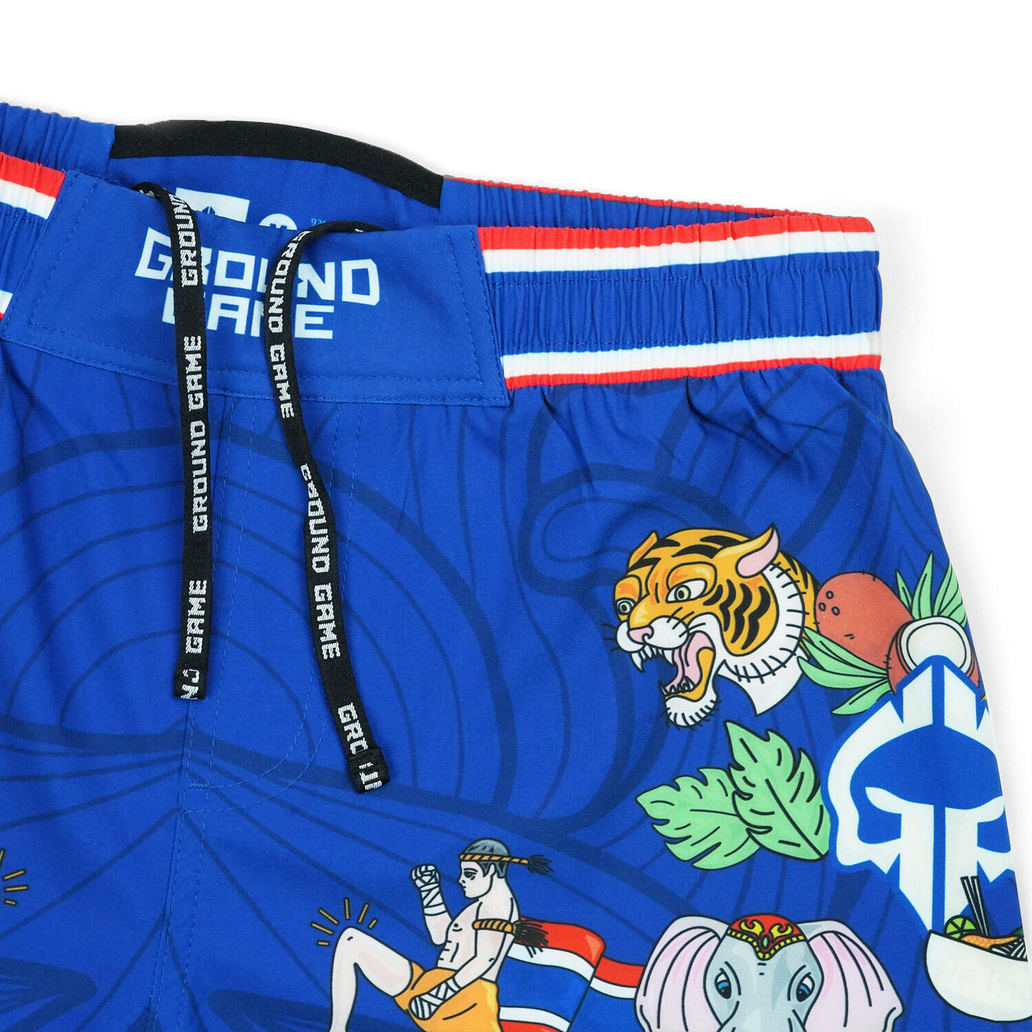Lekkie spodenki do MMA i BJJ Ground Game Bangkok męskie 7/7