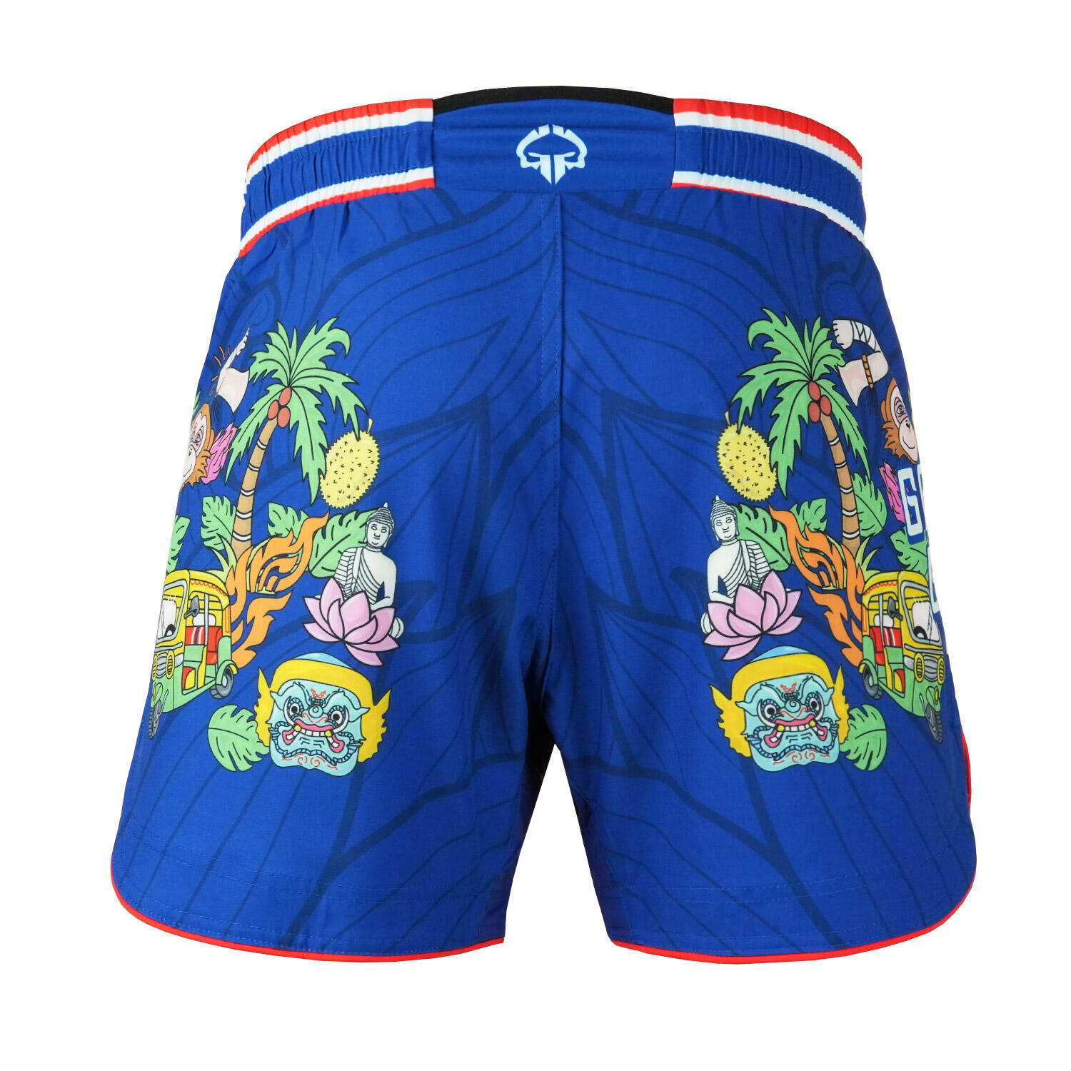 Lekkie spodenki do MMA i BJJ Ground Game Bangkok męskie 5/7