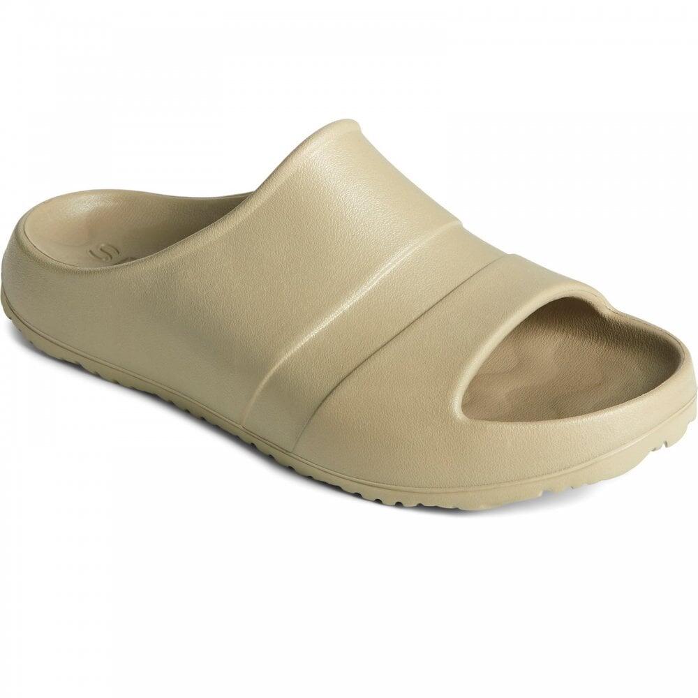Sperry Float Slide | Taupe | Mens Contoured Sliders COL: Taupe, SIZE: 3/7