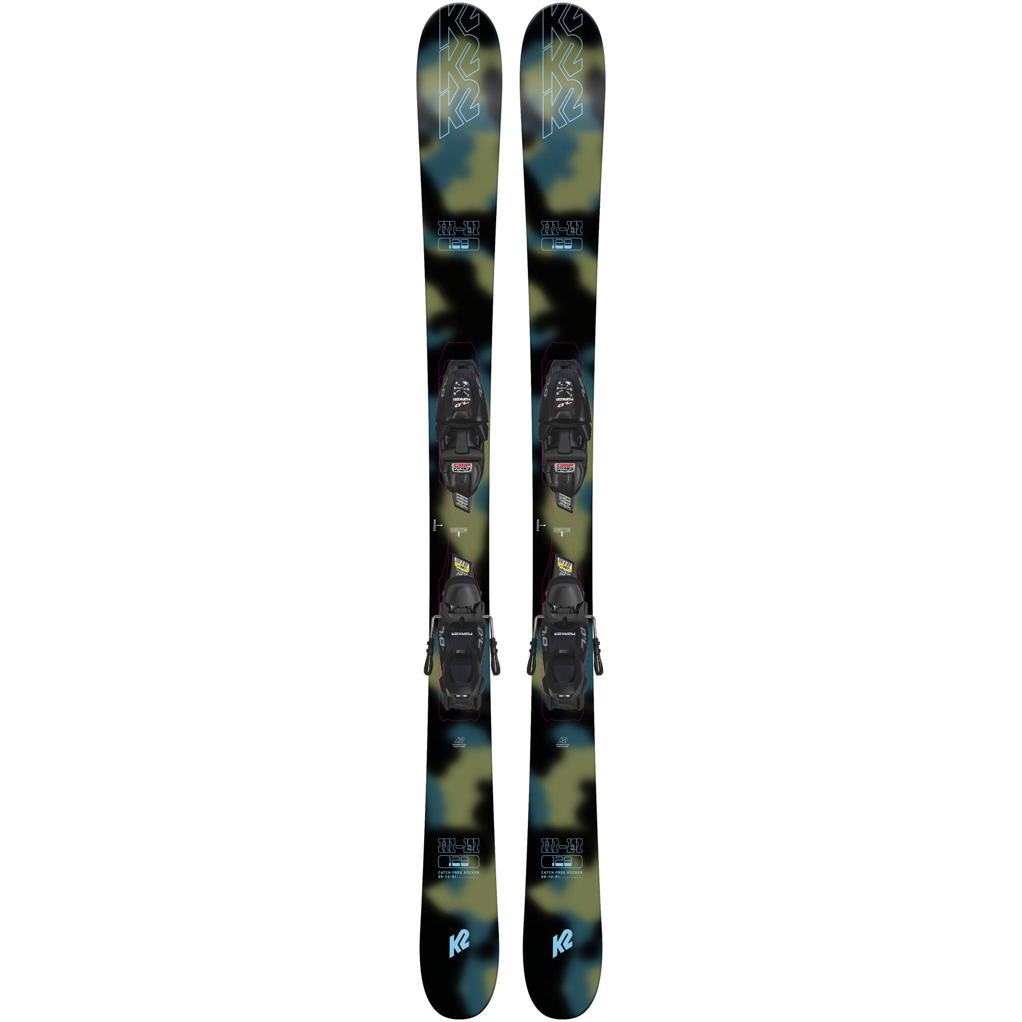 Narty juniorskie K2 HI-FI - FDT 4.5 SET