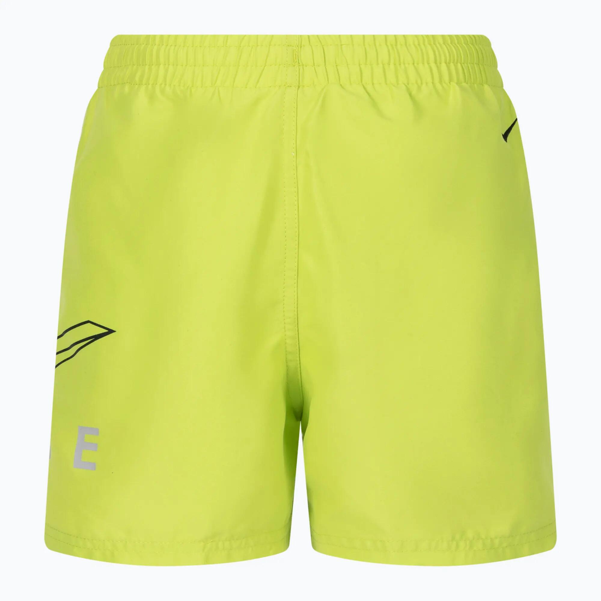 Dziecięce strój kąpielowy SWIMMING SHORTS BOYS SPLIT LOGO LAP 4 INCH ATOMIC GREE 2/5