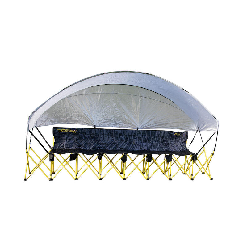 Netsportique Banc De Touche Pliable 4 Ou 6 Places - Banc Football Portable Avec Sac