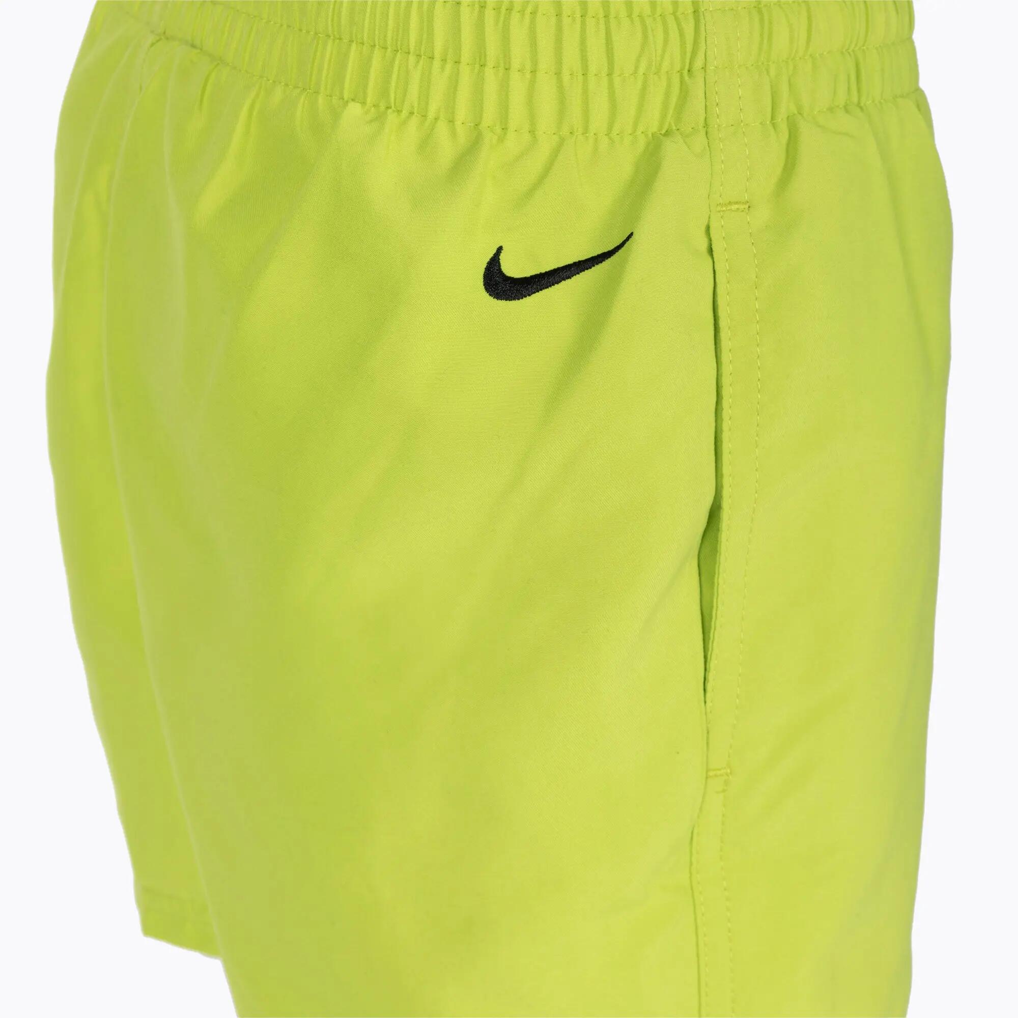 Dziecięce strój kąpielowy SWIMMING SHORTS BOYS SPLIT LOGO LAP 4 INCH ATOMIC GREE 4/5