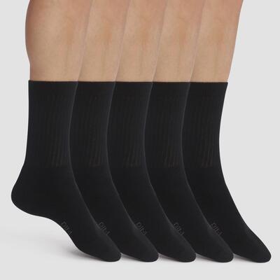 Set van 5 paar half-sokken dim ecodim sport