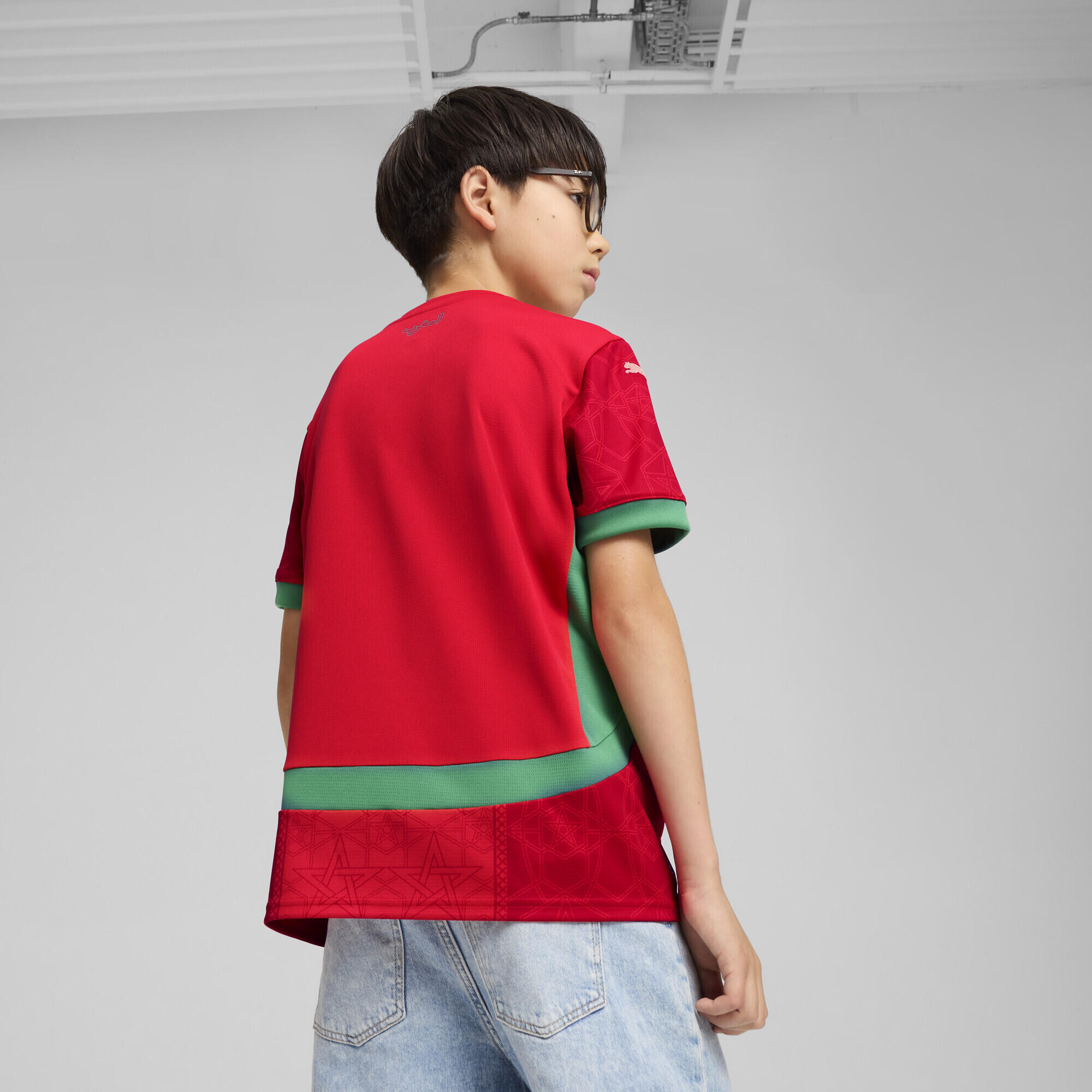 Marokko 2025 Heimtrikot Jugendliche PUMA 5/7