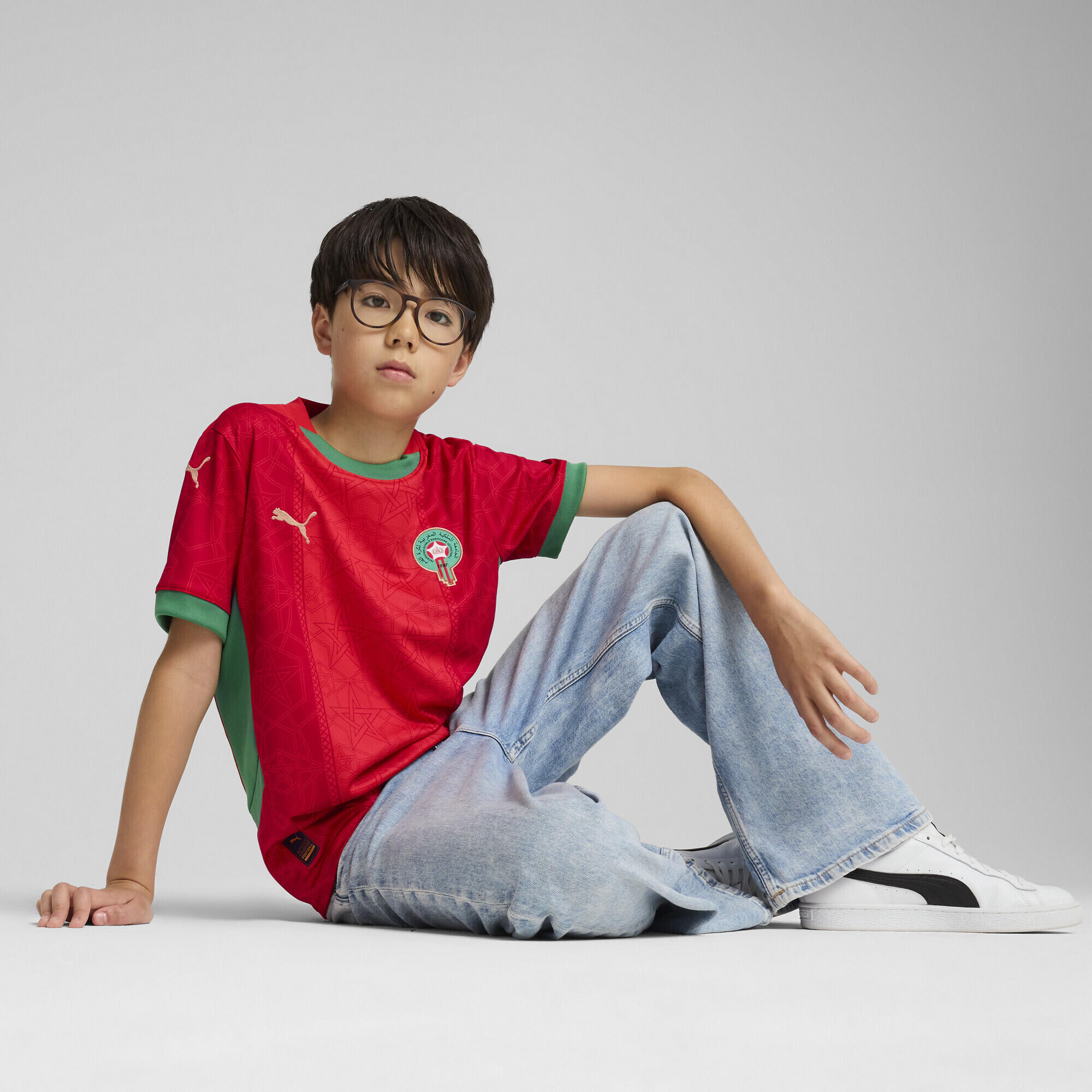 Marokko 2025 Heimtrikot Jugendliche PUMA 4/7