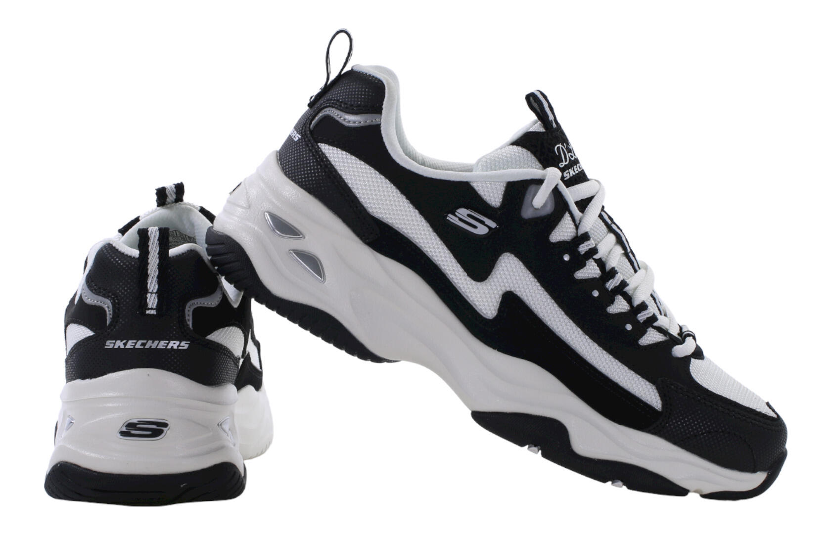 Buty na co dzień damskie SKECEHRS DLITES 4.0 skóra 3/4