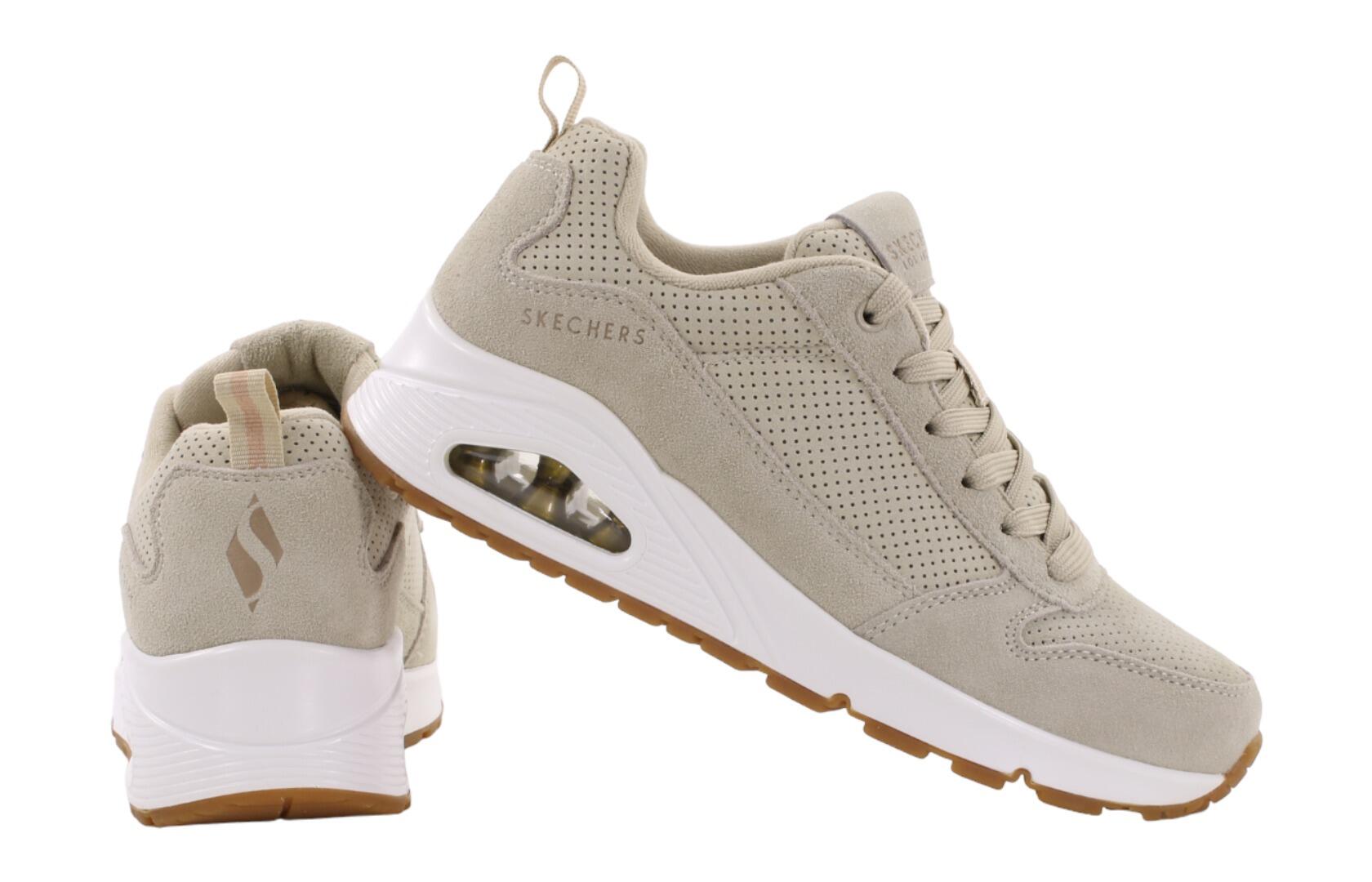 Buty Damskie Skechers Uno-Two 73672-Nat 3/4