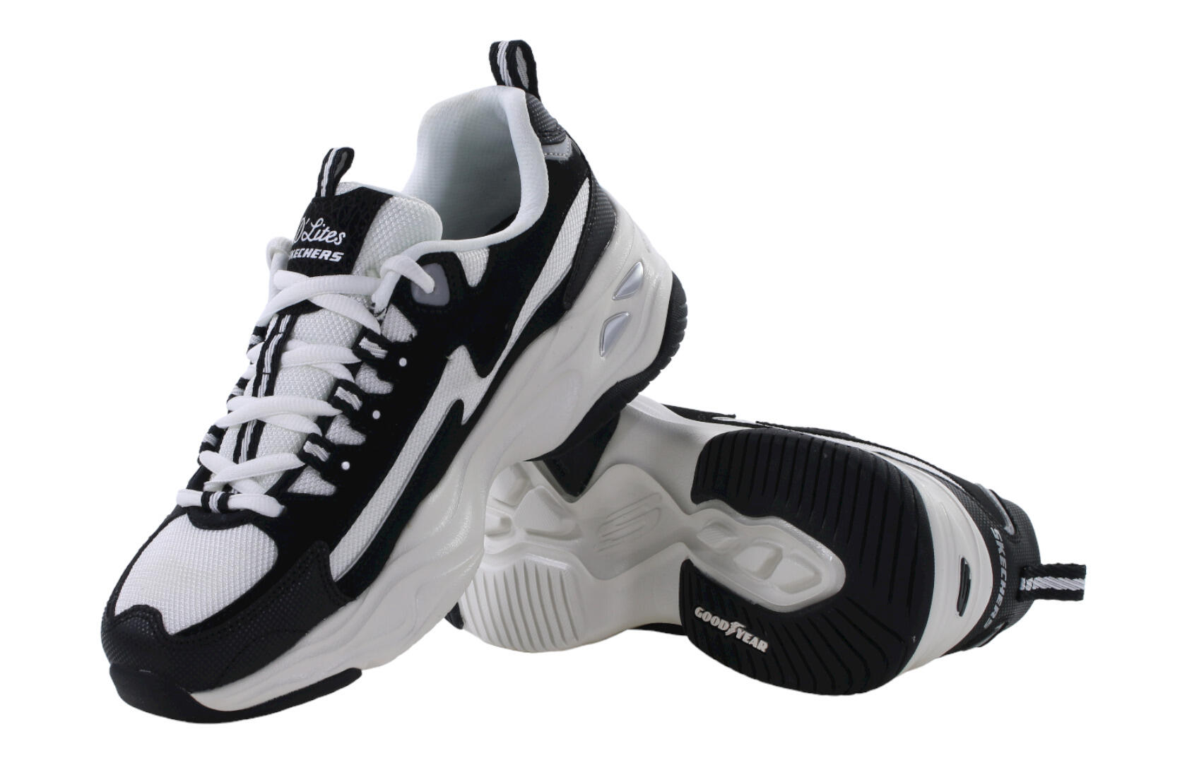 Buty na co dzień damskie SKECEHRS DLITES 4.0 skóra 4/4