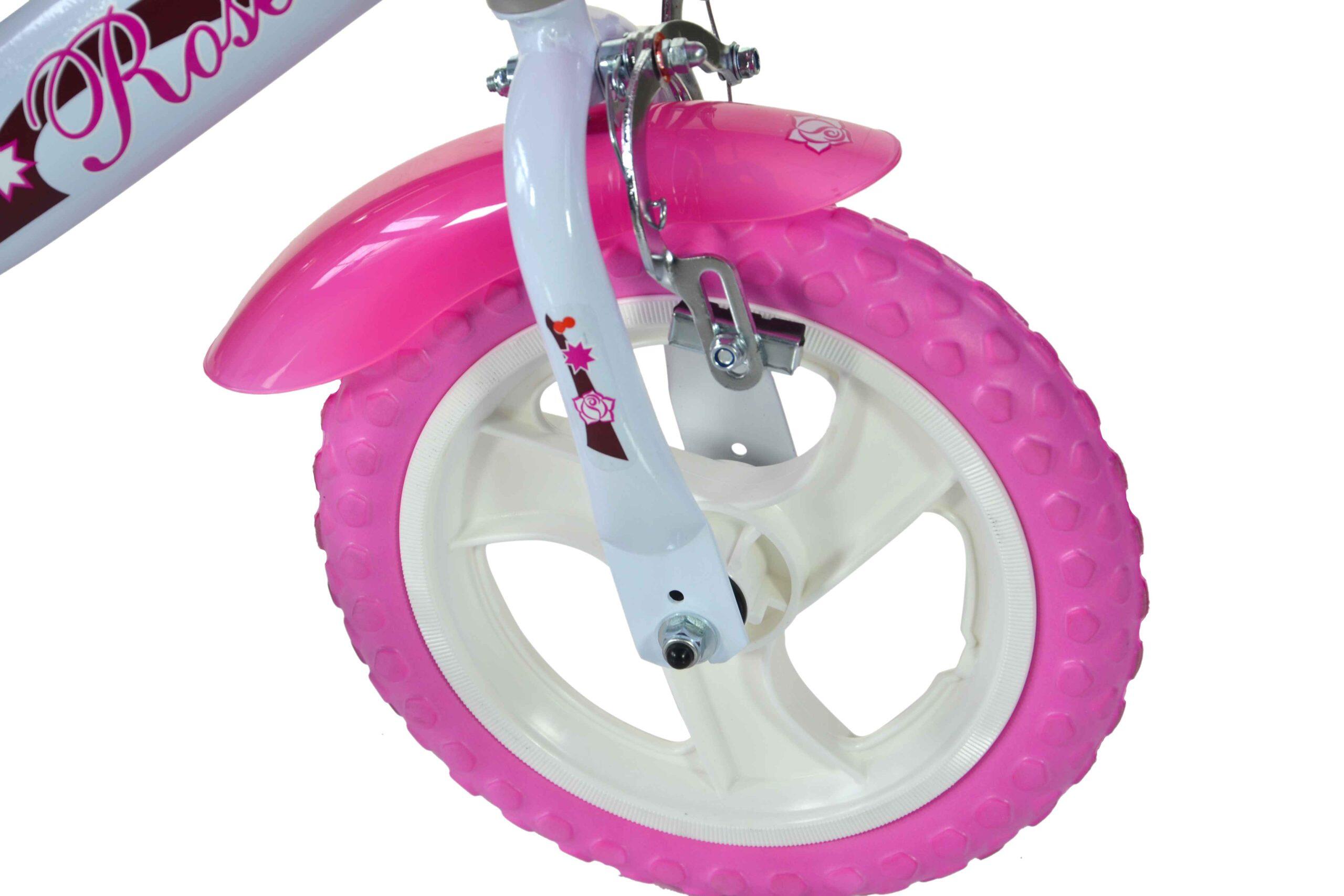 SCH ROSES 12″, bicicleta para niños, con accesorios. 3/5