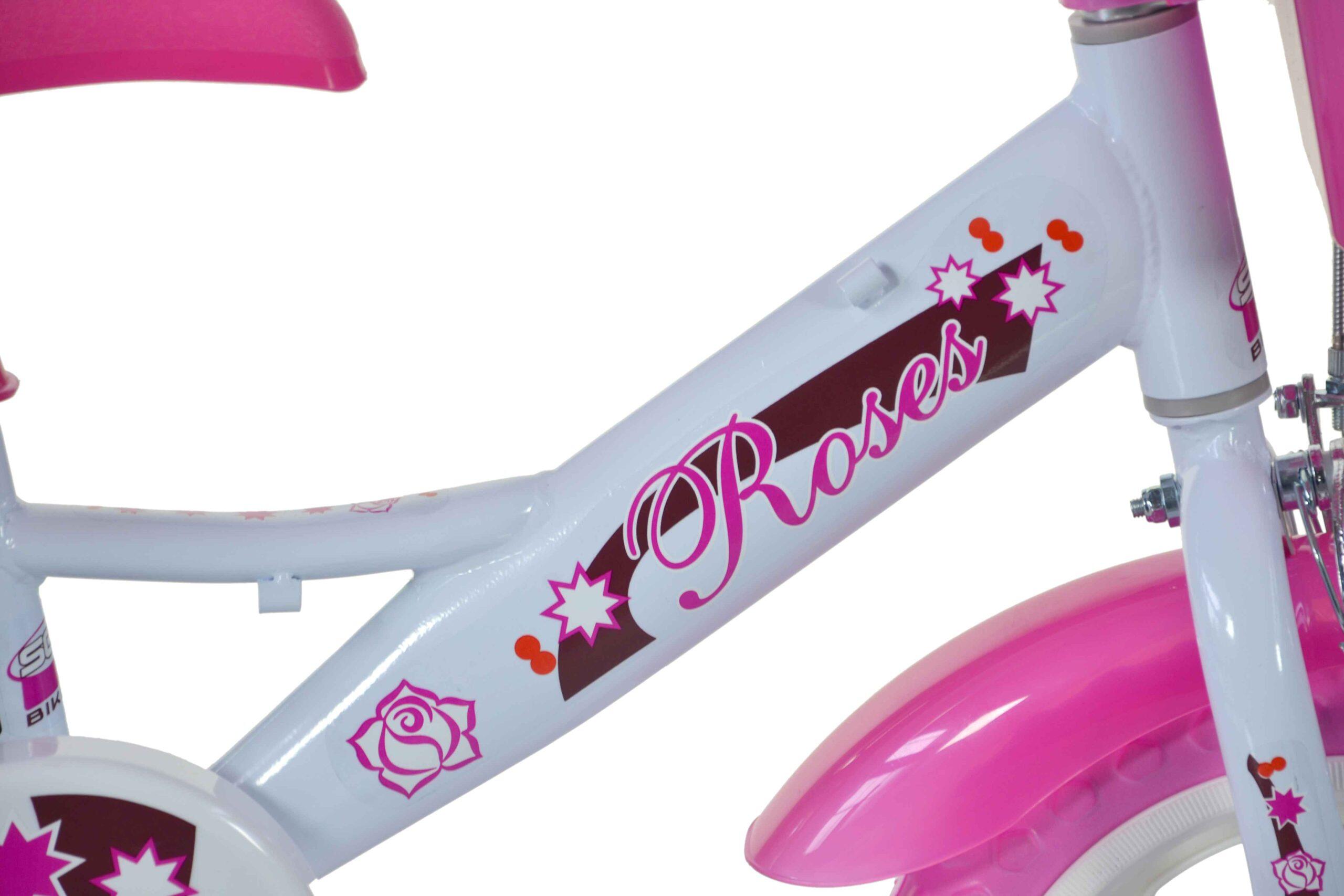 SCH ROSES 12″, bicicleta para niños, con accesorios. 5/5