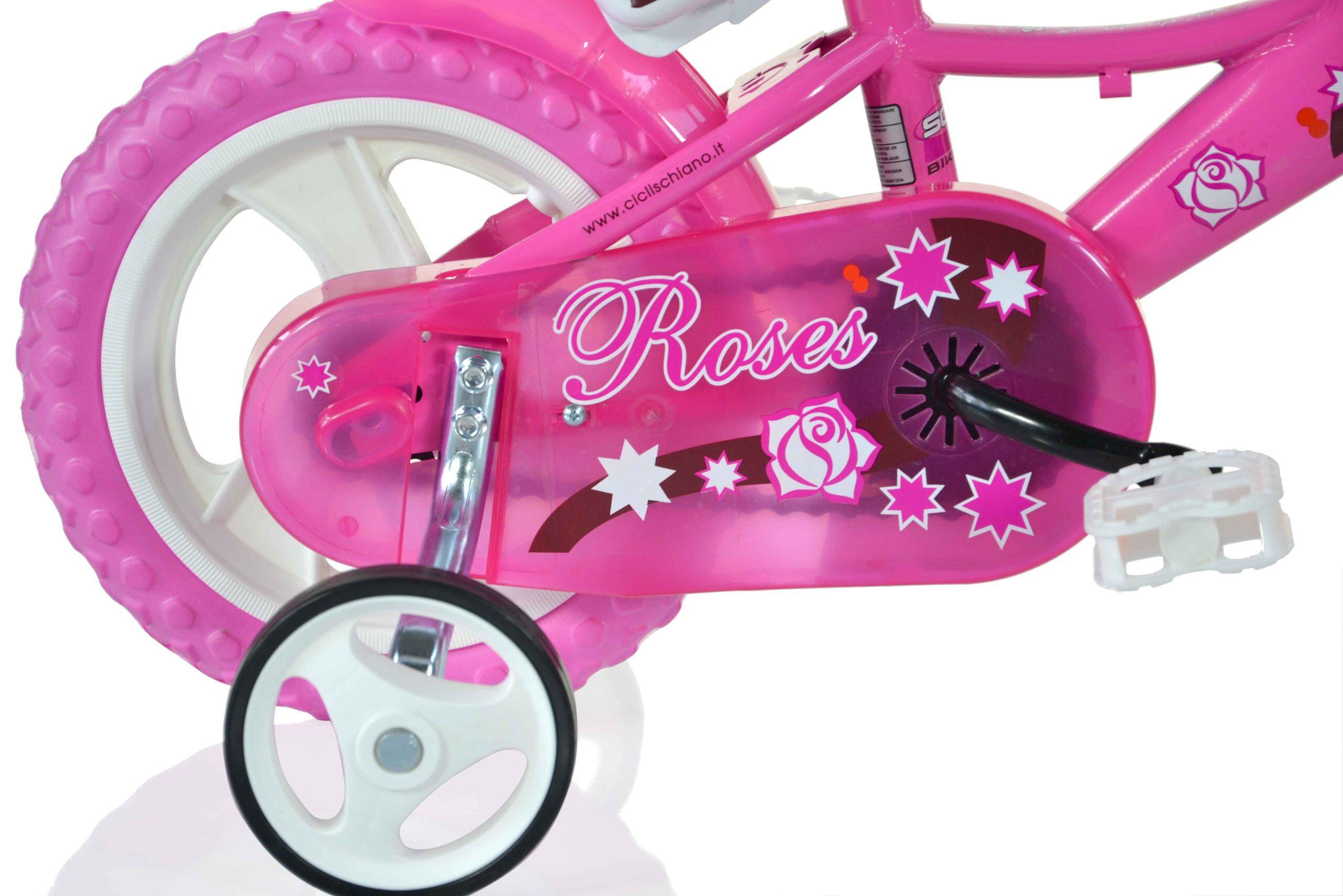 SCH ROSES 12″, bicicleta para crianças, com acessórios 2/4
