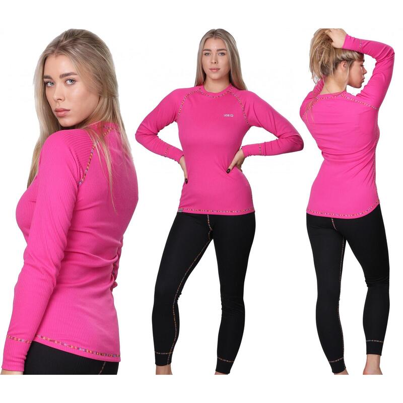 Bielizna termoaktywna damska Ice-Q Smart Woman Pink/Black