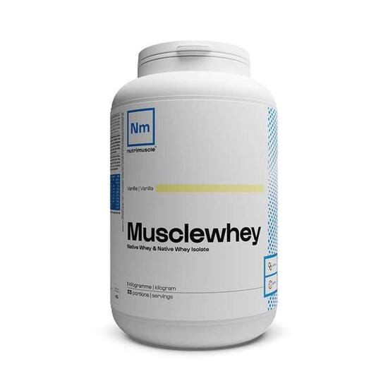 Proteína Whey - Proteína Musclewhey (1kg) - Fresa
