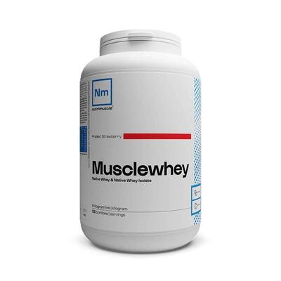 Proteína De Suero - Proteína Musclewhey (1kg) - Fresa