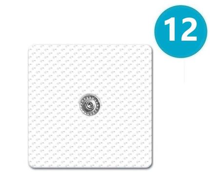 Electrodes adhesives 50X50mm 12 Unités comptatibles Compex