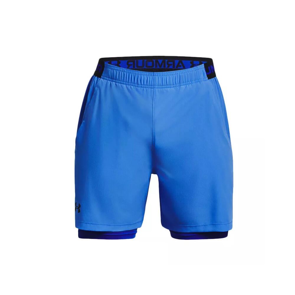 Under Armour - Short Under Armour Vanish Woven 2in1 - Short - Bleu - 36 Xs - Decathlon