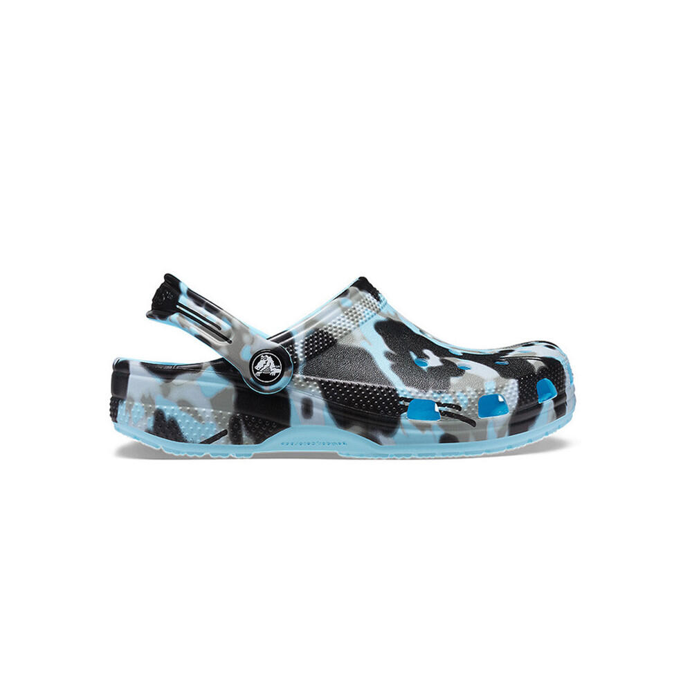 Sandals Niño Crocs Classic Spray Camo Azul 4/5
