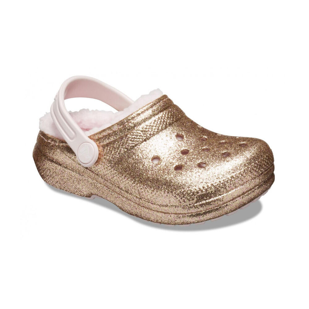 Chodaki Dla Dzieci Crocs Classic Lined Glitter Clog 2/6