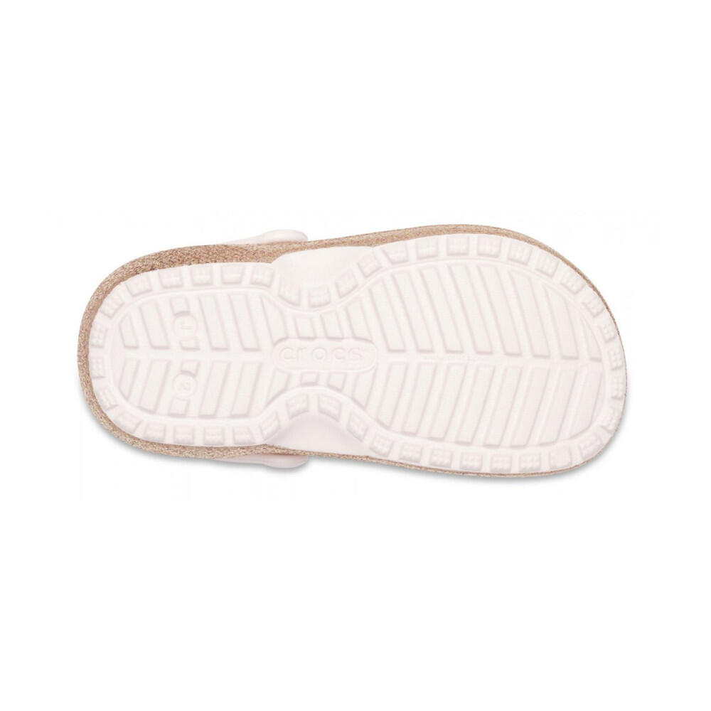 Chodaki Dla Dzieci Crocs Classic Lined Glitter Clog 4/6