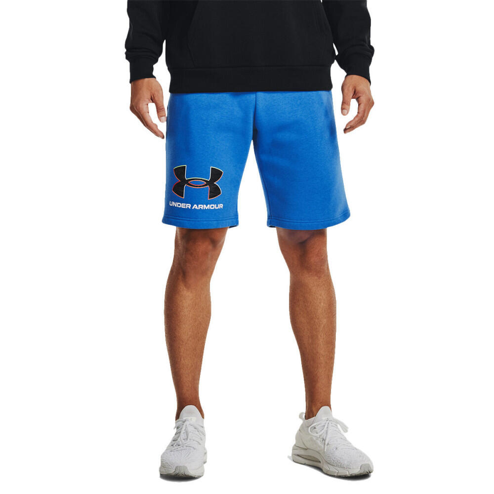 Pantalones cortos Under Armour SHORT HOMME RIVAL FLEECE GRAPHIC UNDER ARMOUR 3/5