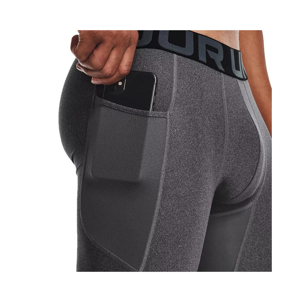 Breve Uomo Under Armour Short Compression Heatgear Grigio 5/6