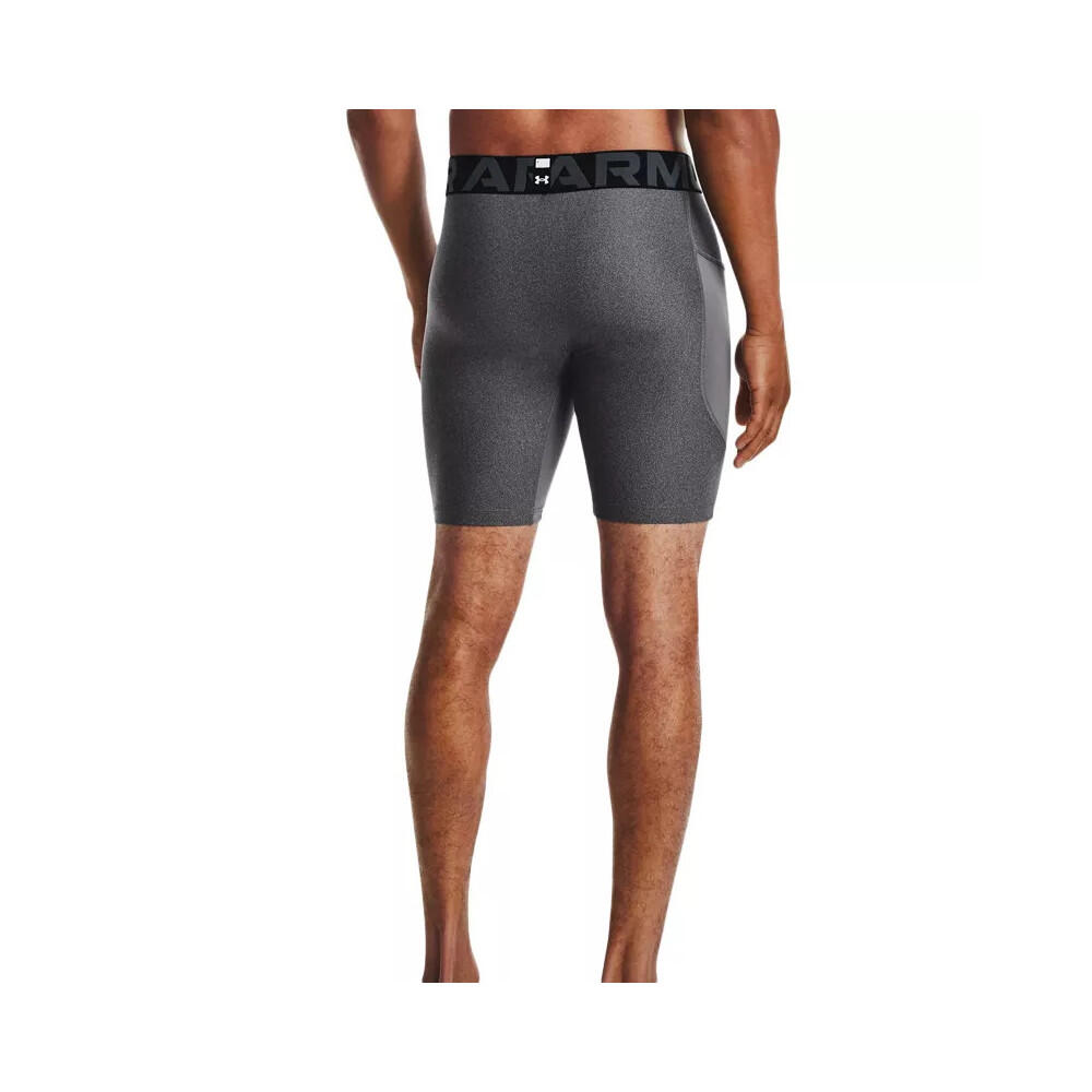 Breve Uomo Under Armour Short Compression Heatgear Grigio 4/6