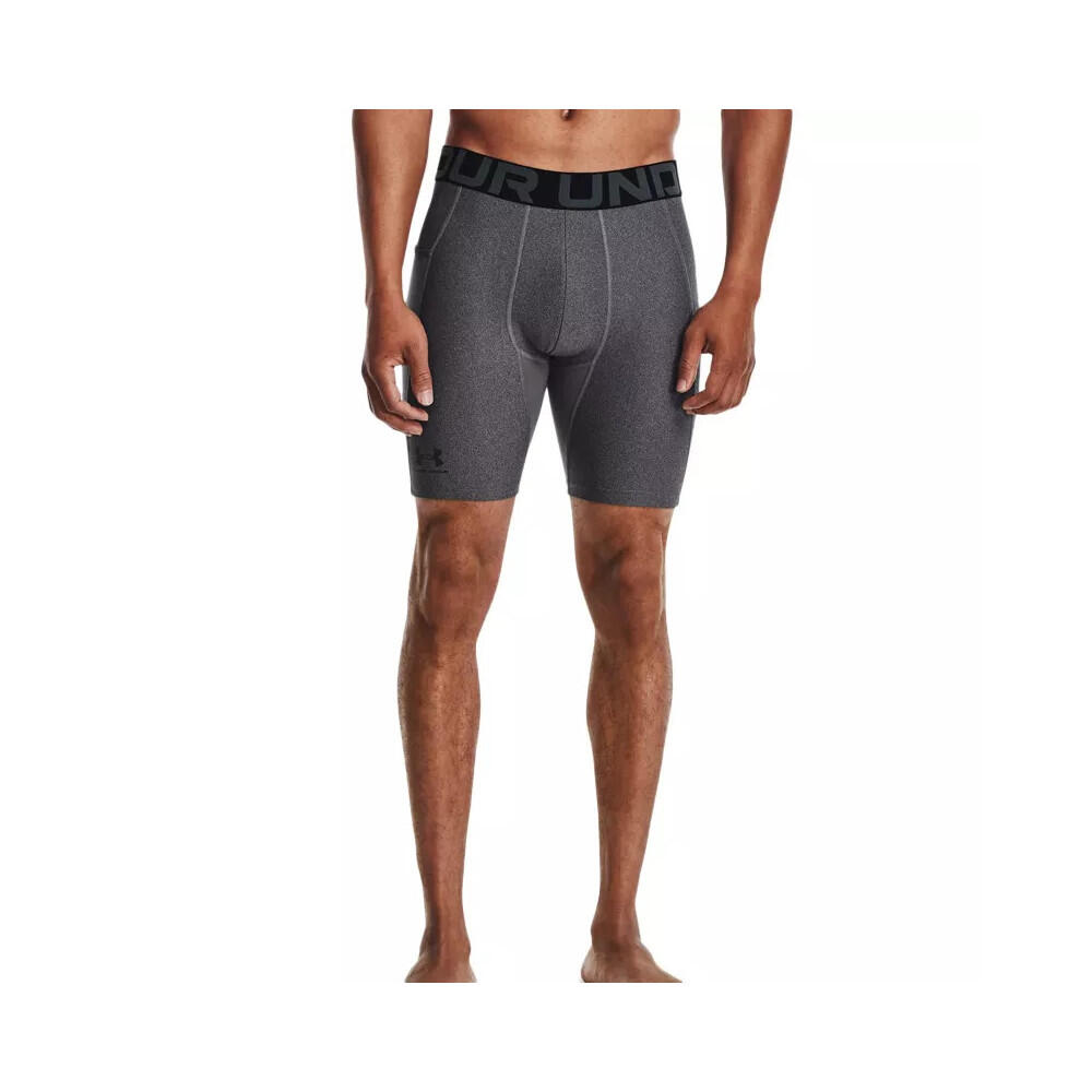 Breve Uomo Under Armour Short Compression Heatgear Grigio 3/6